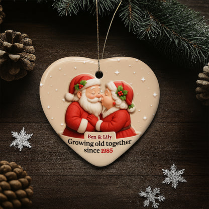 Growing Old Together With Santa And Mrs. Claus