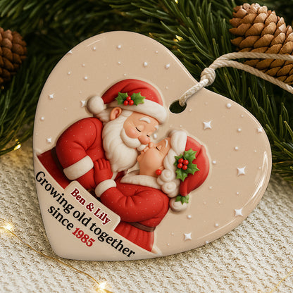 Growing Old Together With Santa And Mrs. Claus