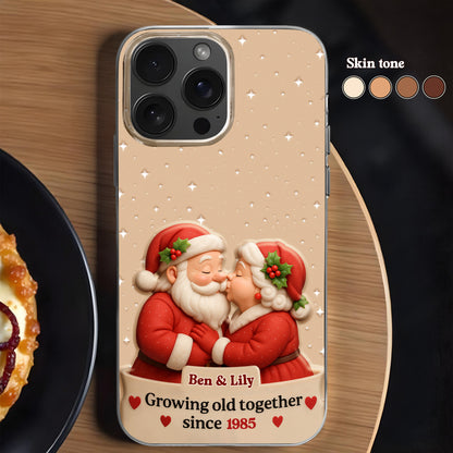 Growing Old Together Featuring Santa And Mrs. Claus