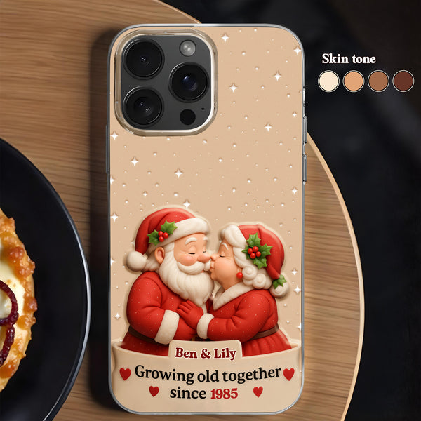 Growing Old Together Featuring Santa And Mrs. Claus