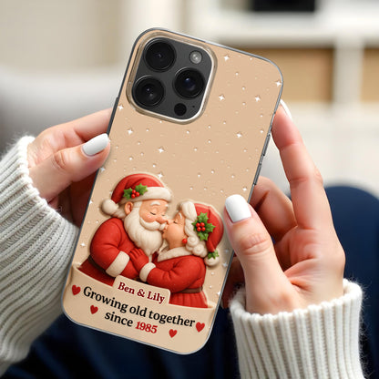 Growing Old Together Featuring Santa And Mrs. Claus