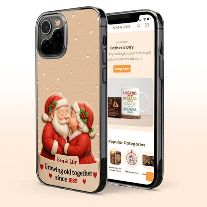 Growing Old Together Featuring Santa And Mrs. Claus