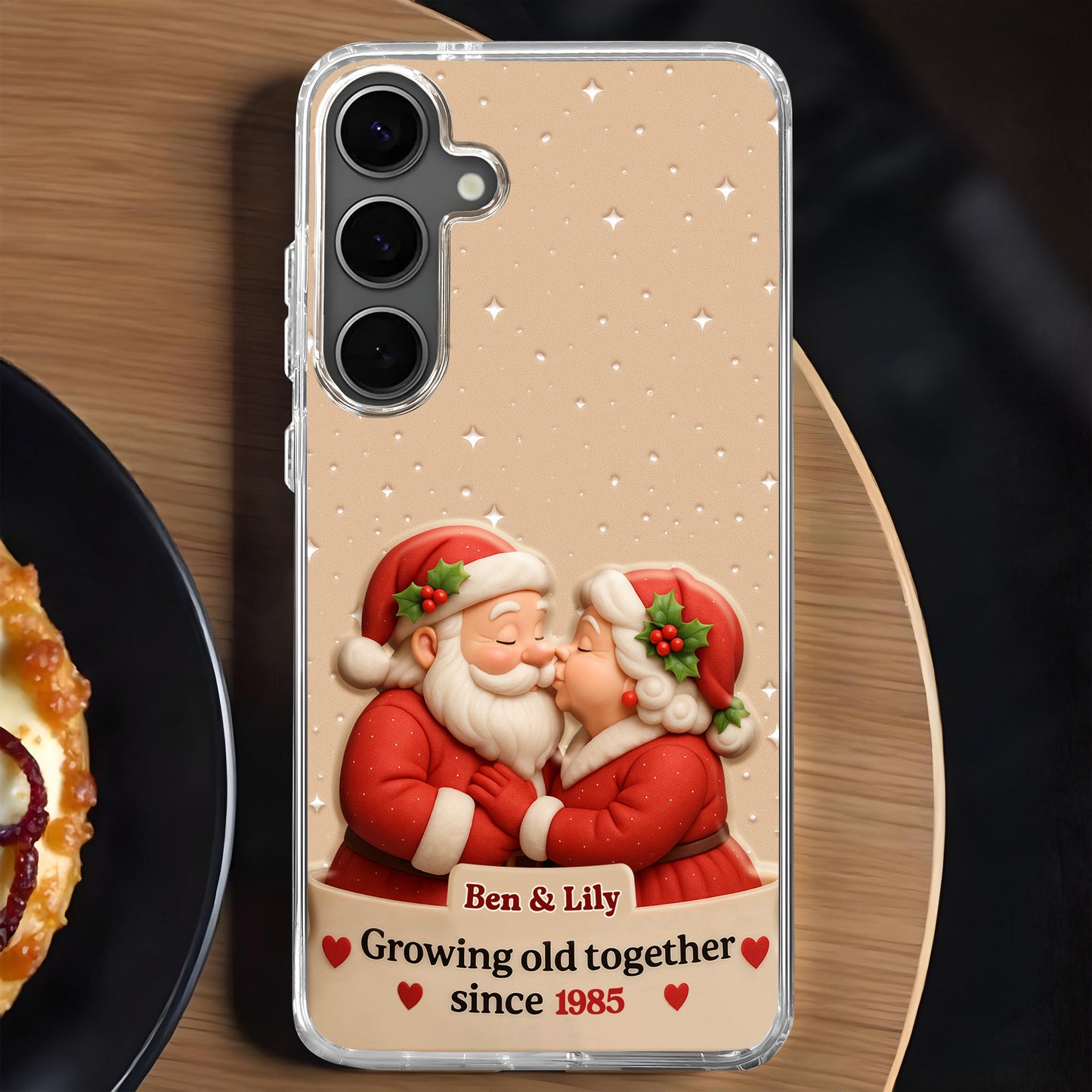 Growing Old Together Featuring Santa And Mrs. Claus