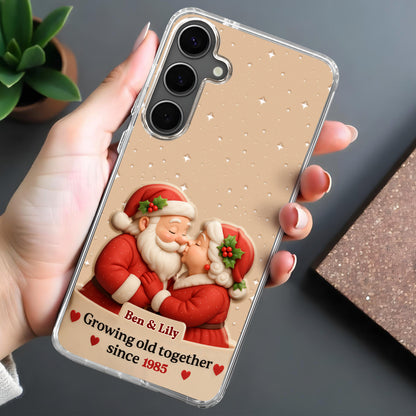 Growing Old Together Featuring Santa And Mrs. Claus