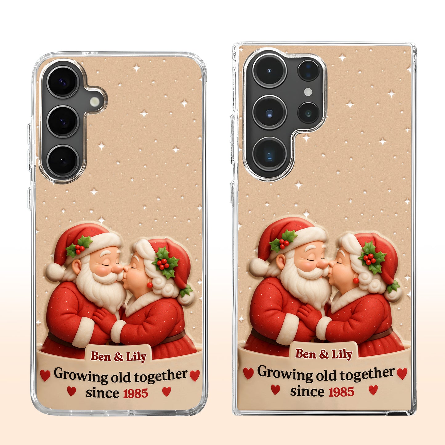 Growing Old Together Featuring Santa And Mrs. Claus