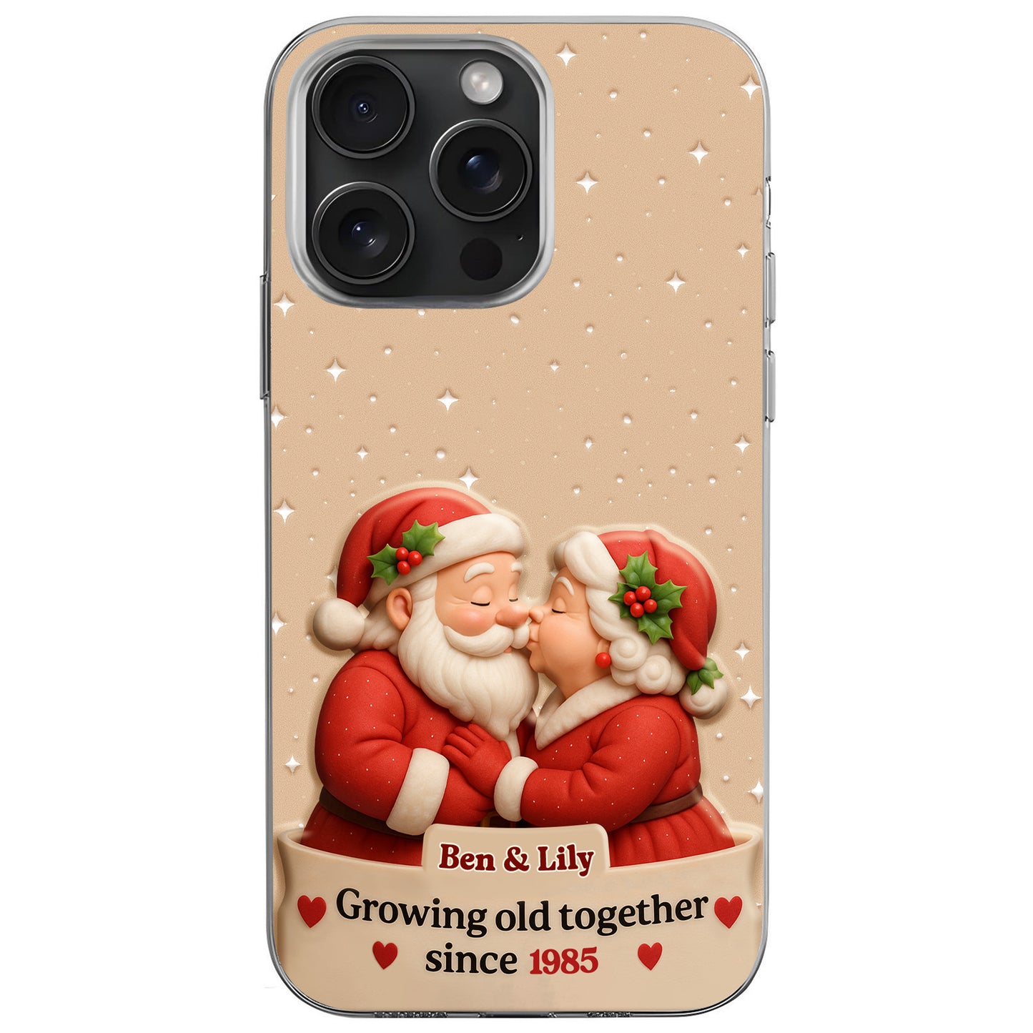 Growing Old Together Featuring Santa And Mrs. Claus
