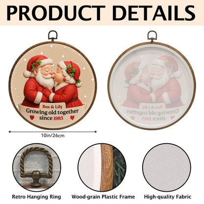 Growing Old Together, Santa And Mrs Claus Design