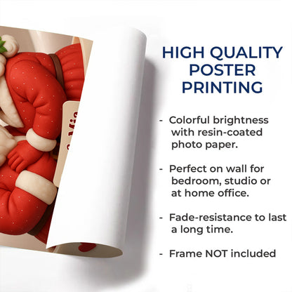 Growing Old Together With Santa And Christmas Cheer