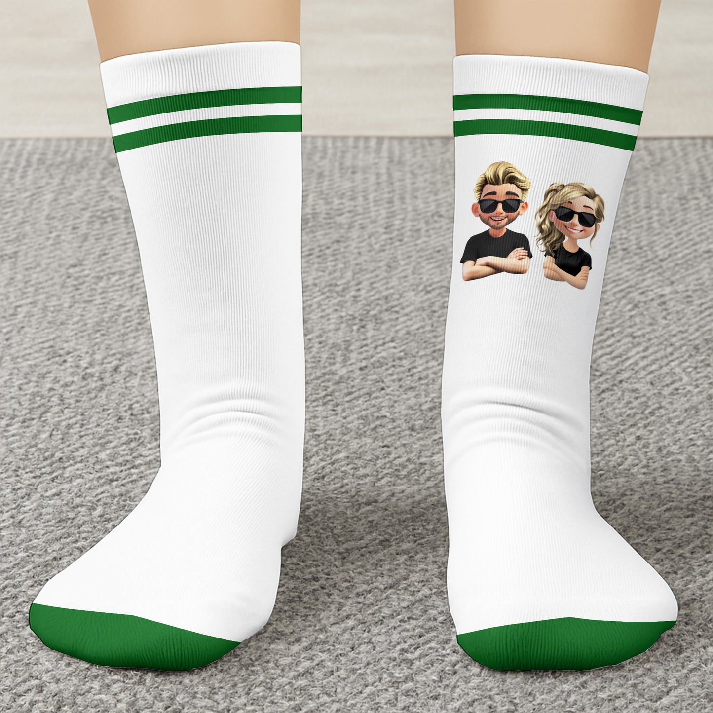 Customize Your Unique Design On These Socks
