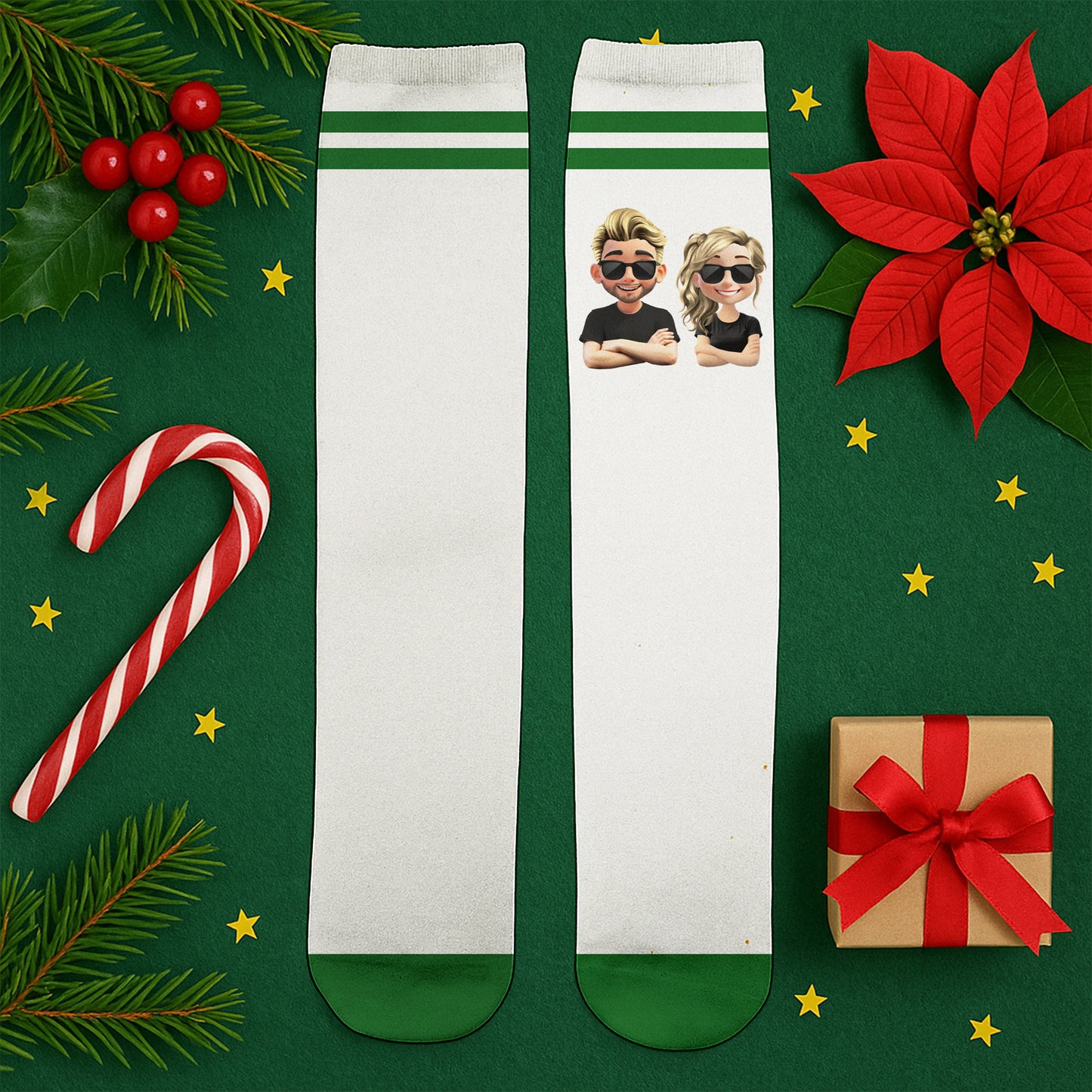 Customize Your Unique Design On These Socks