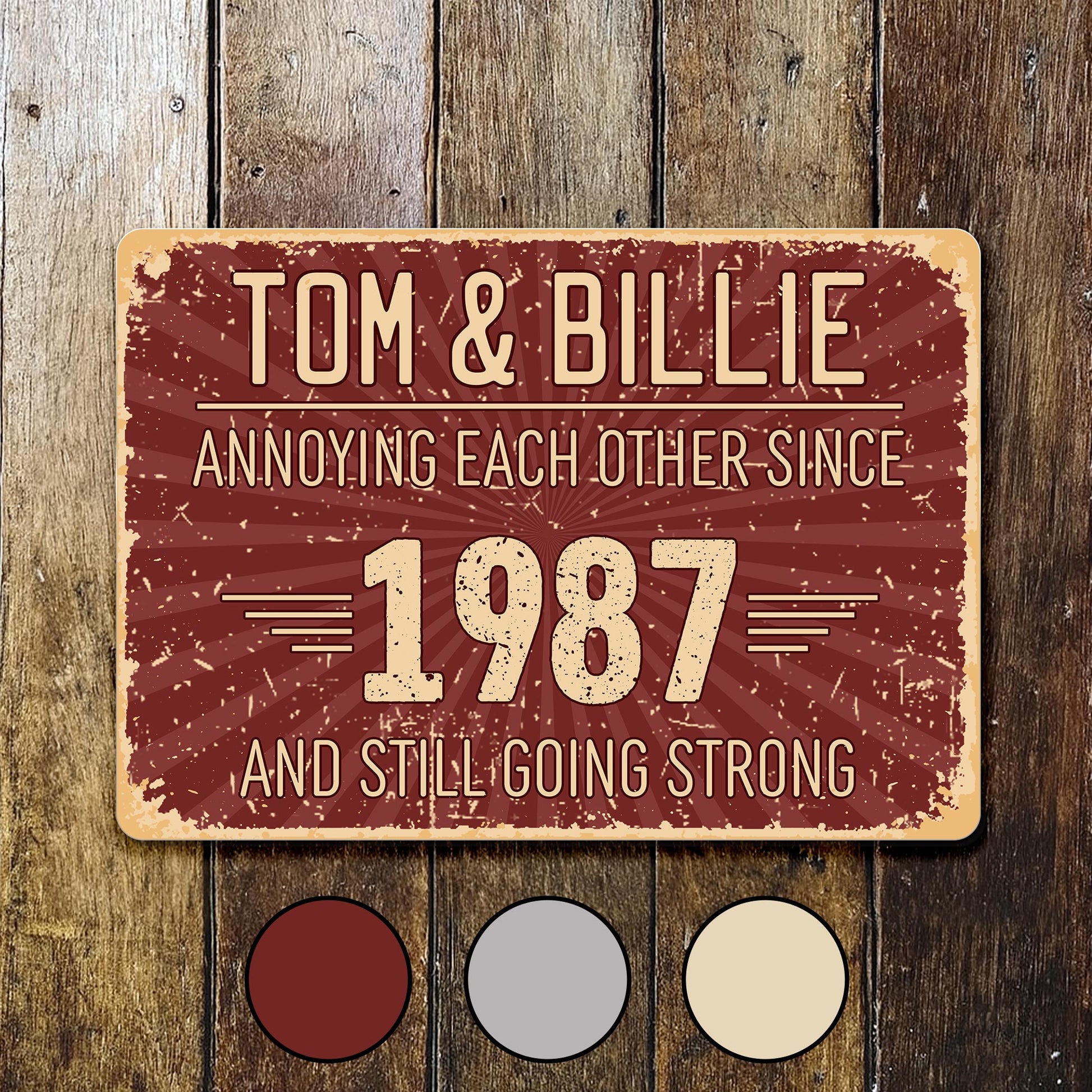 Annoying Each Other Since And Still Going Strong