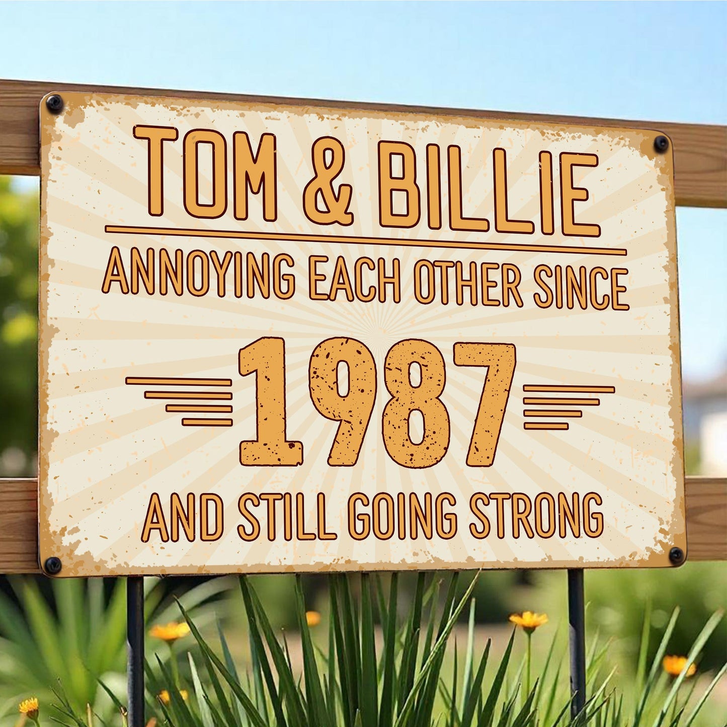 Annoying Each Other Since And Still Going Strong