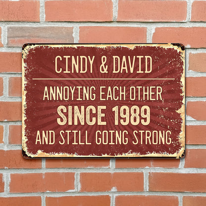 Annoying Each Other And Still Going Strong