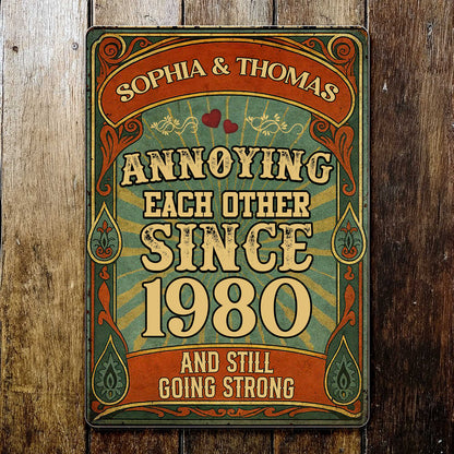 Annoying Each Other Since And Still Going Strong