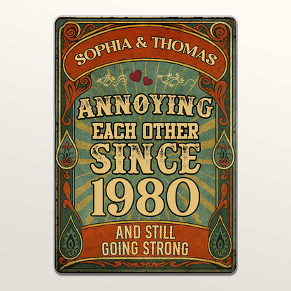 Annoying Each Other Since And Still Going Strong