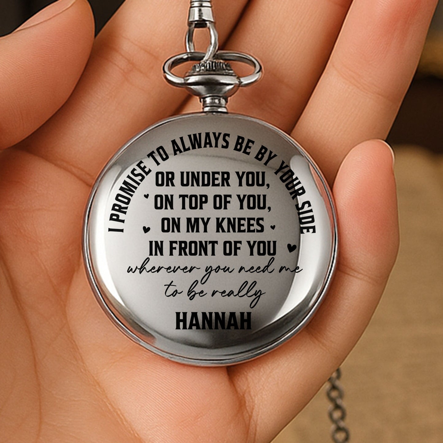 I Promise To Always Be By Your Side, Wherever You Need Me