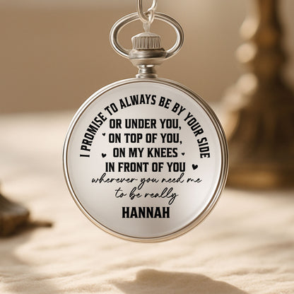 I Promise To Always Be By Your Side, Wherever You Need Me