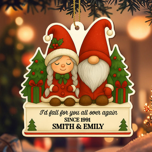 I'd Fall for You All Over Again, Santa Figures, Christmas Tree