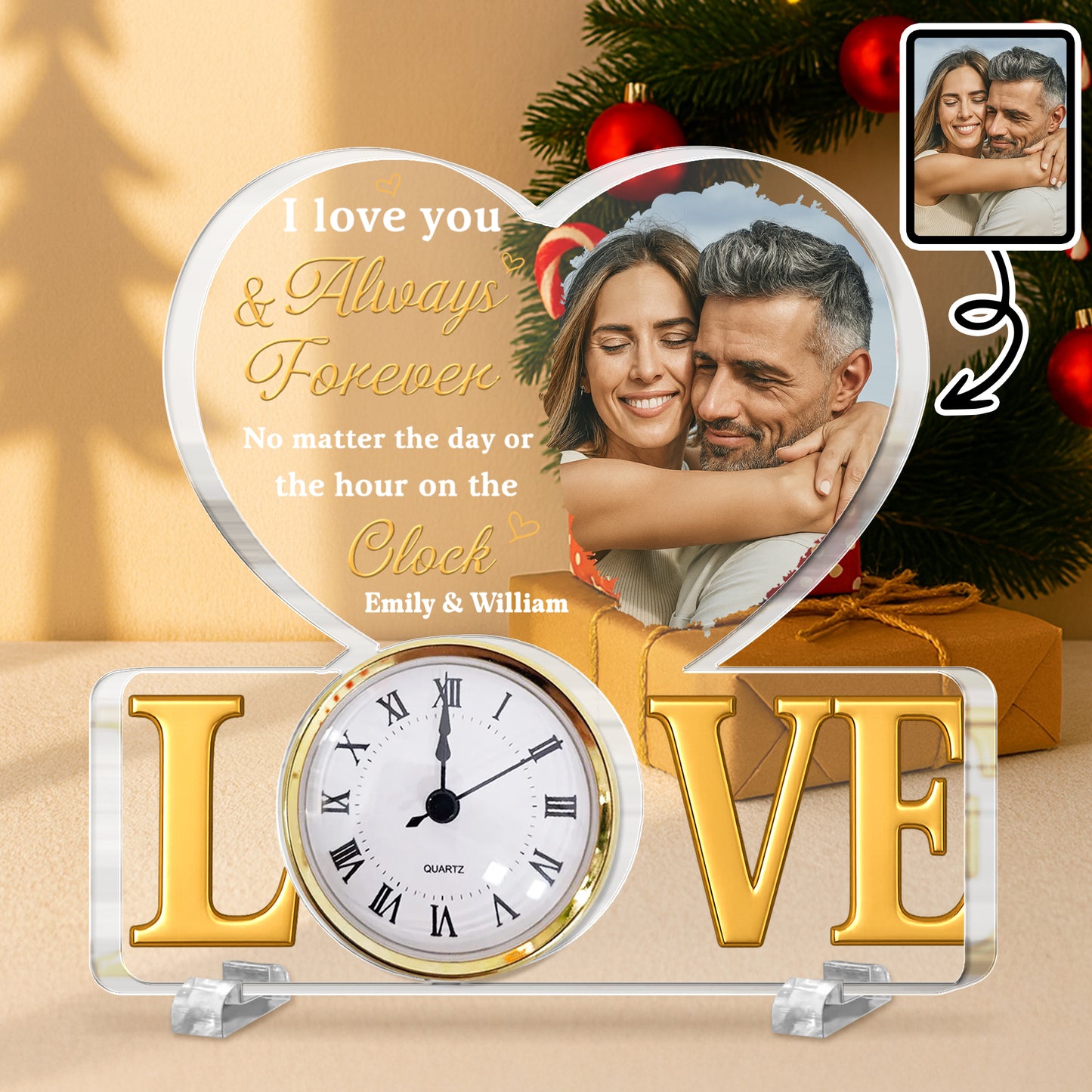 I Love You & Always Forever, Heart Clock