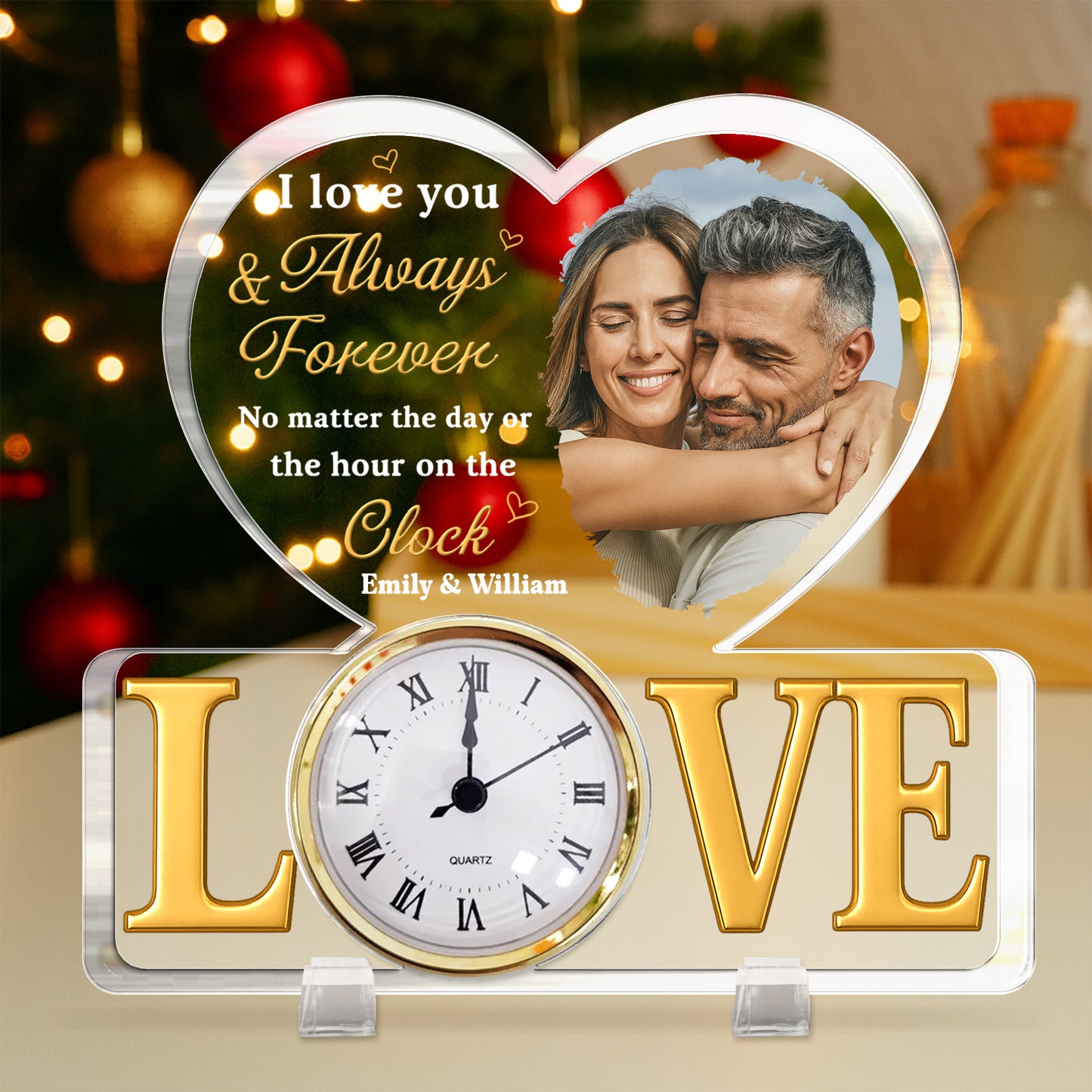 I Love You & Always Forever, Heart Clock