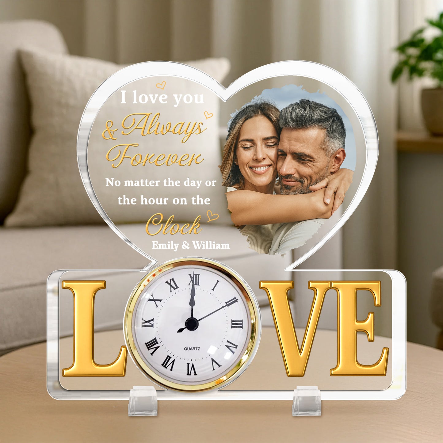 I Love You & Always Forever, Heart Clock