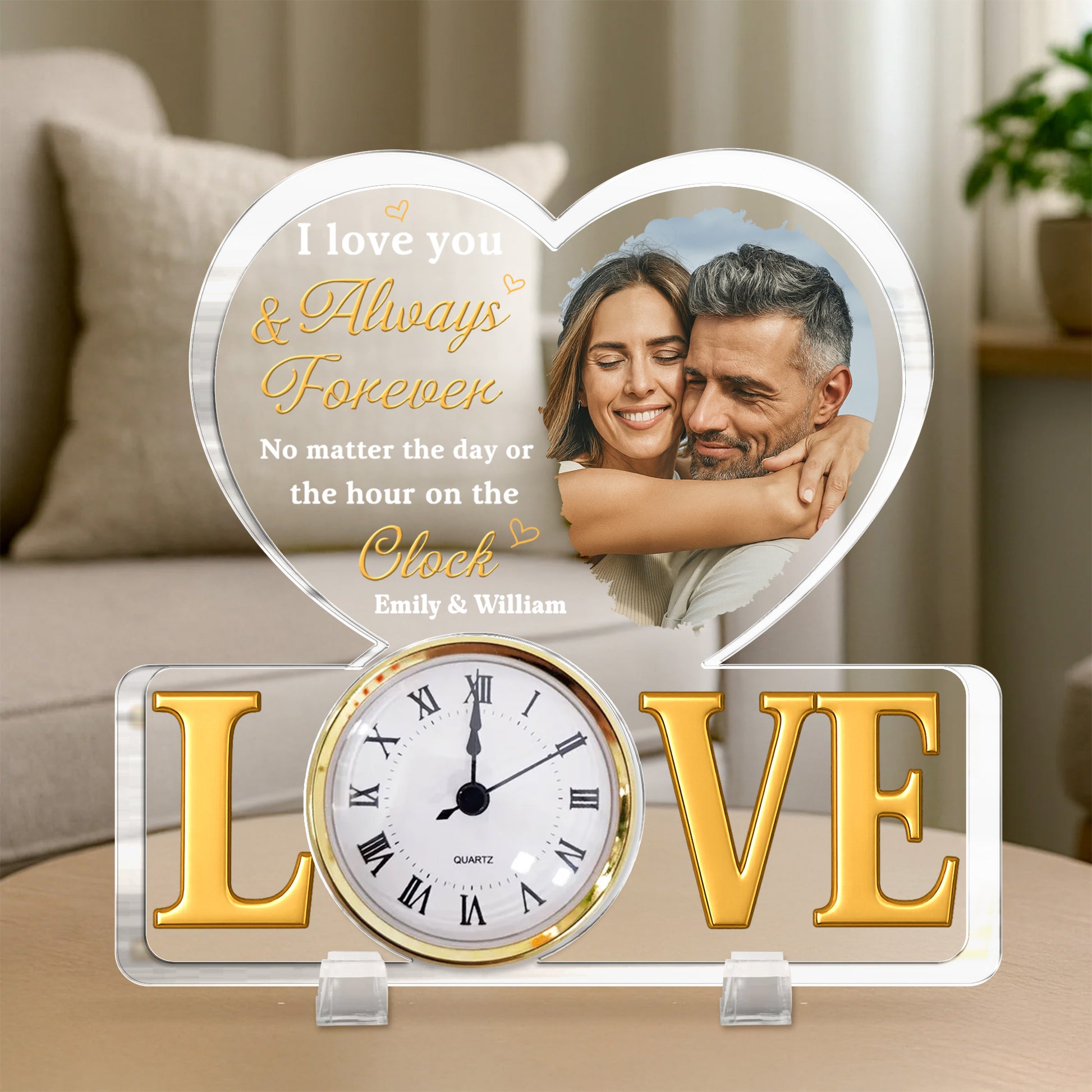 I Love You & Always Forever, Heart Clock