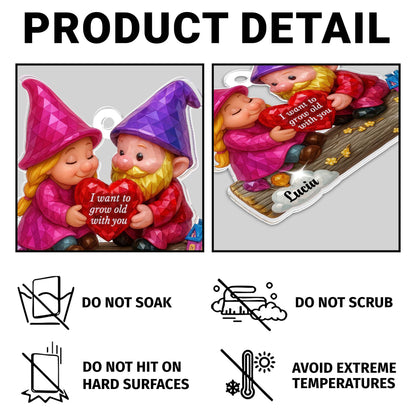 I Want To Grow Old With You, Gnomes Holding Heart