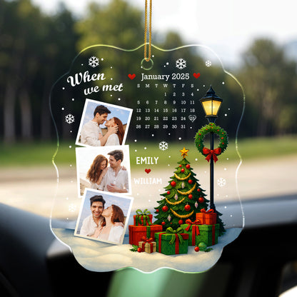 When We Met, Christmas Tree and Calendar Design