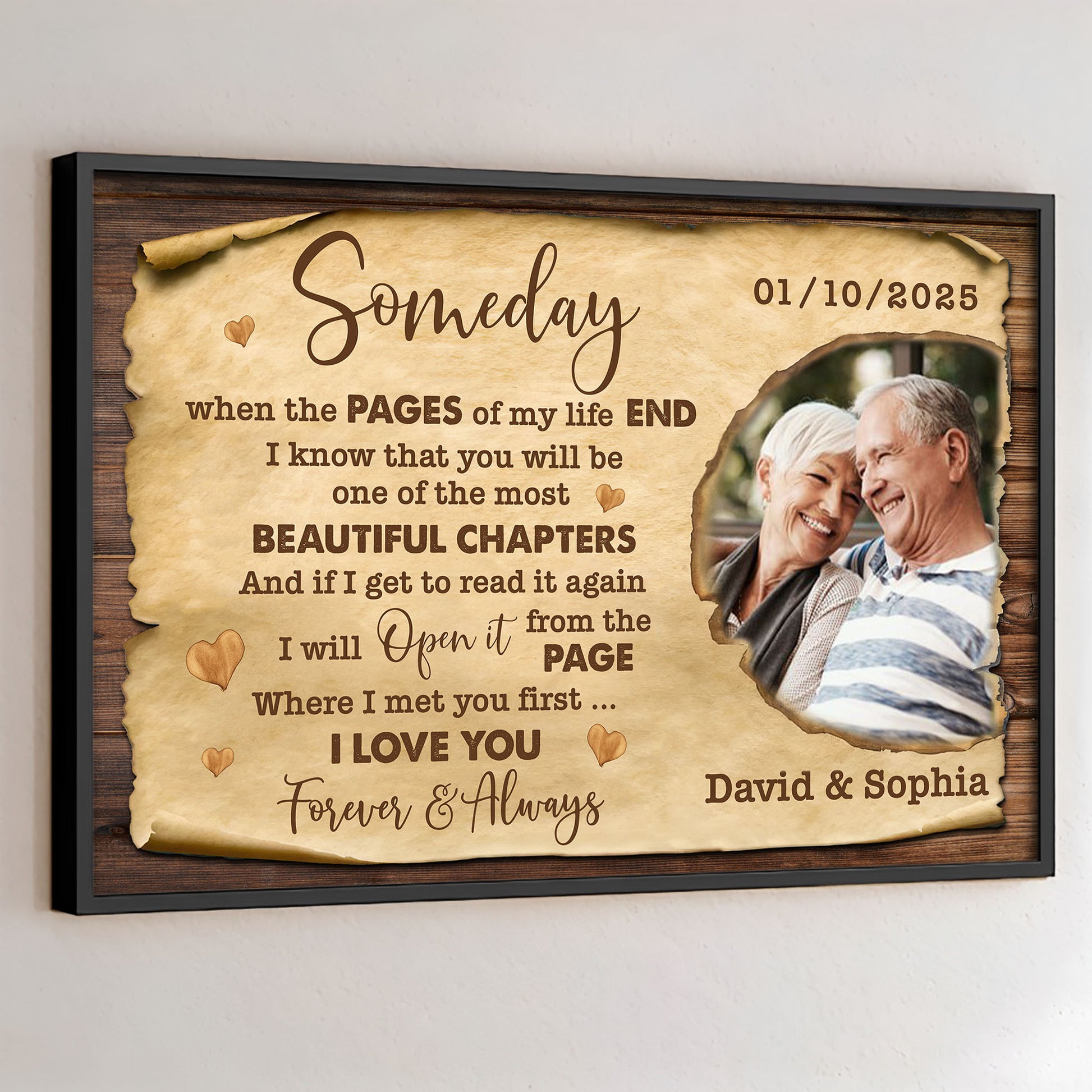 Someday When The Pages Of My Life End, Beautiful Chapters, Heart