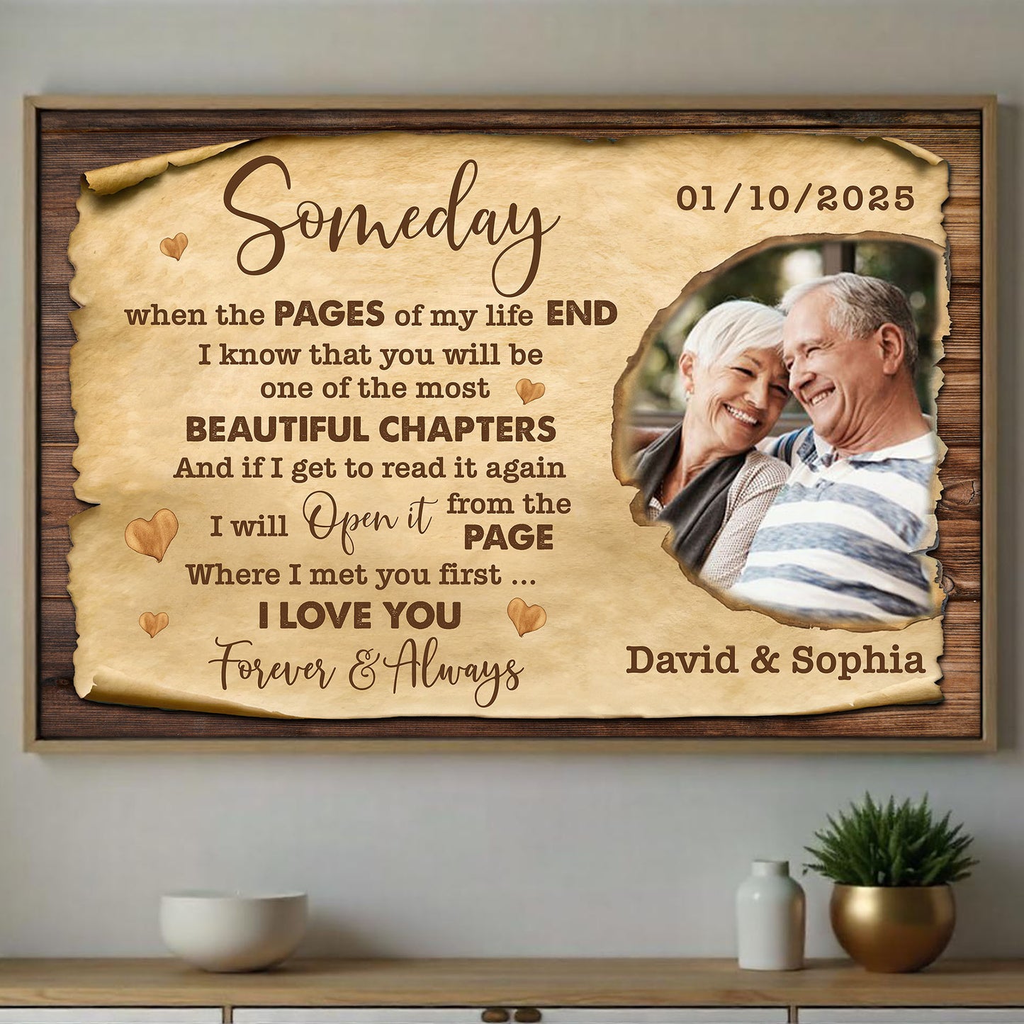 Someday When The Pages Of My Life End, Beautiful Chapters, Heart