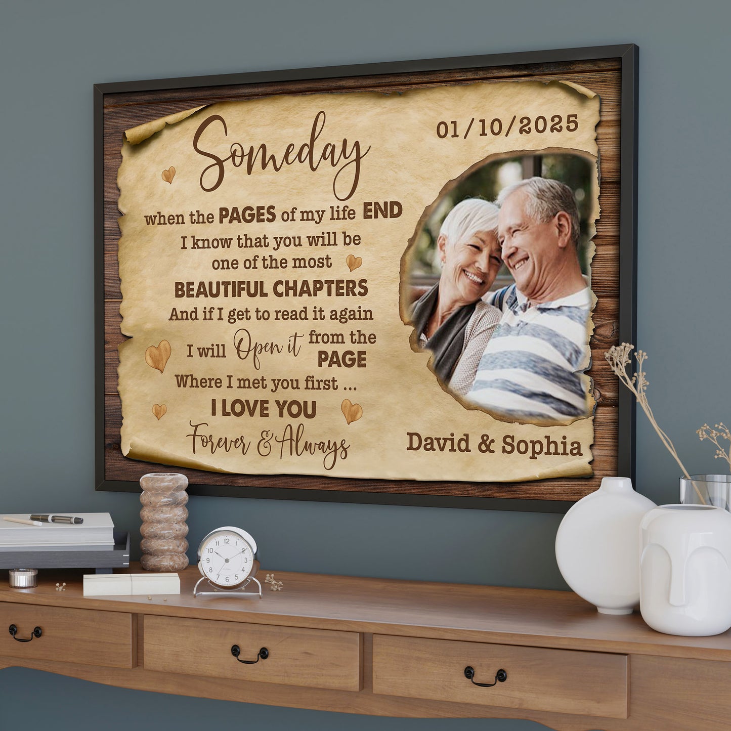 Someday When The Pages Of My Life End, Beautiful Chapters, Heart