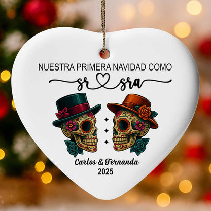 Nuestra Primera Navidad Como Sr & Sra, Sugar Skulls