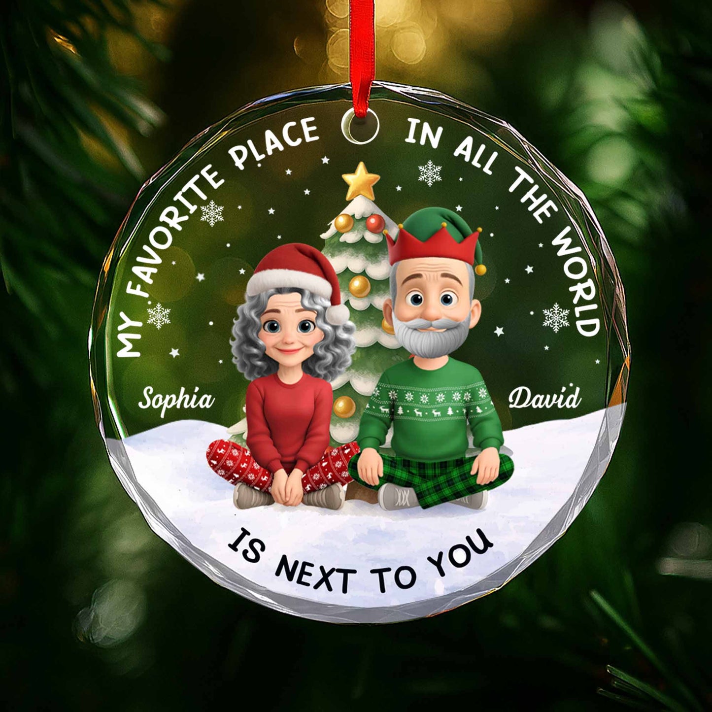 Favorite Place In All The World Next To You, Christmas Tree And Gifts