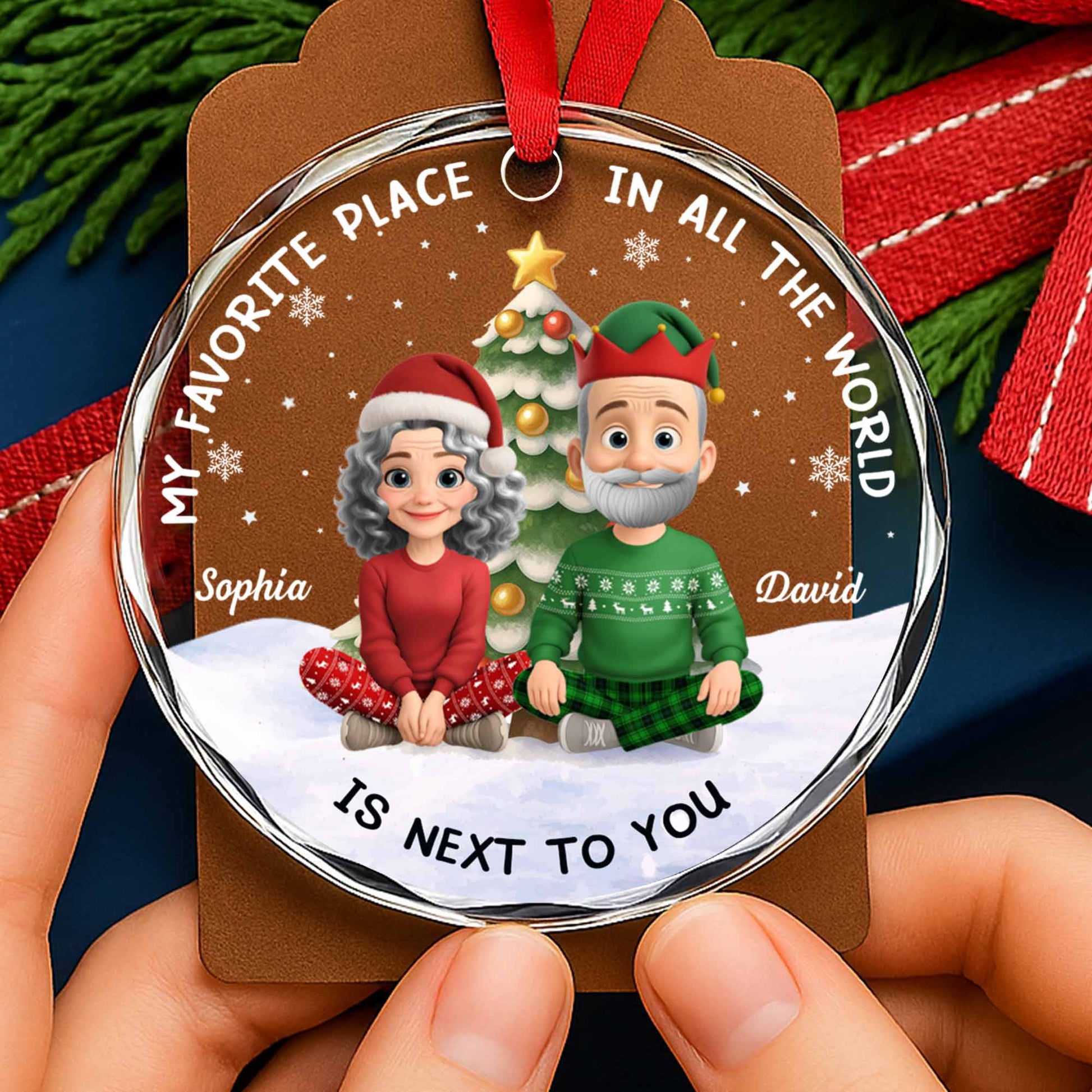 Favorite Place In All The World Next To You, Christmas Tree And Gifts