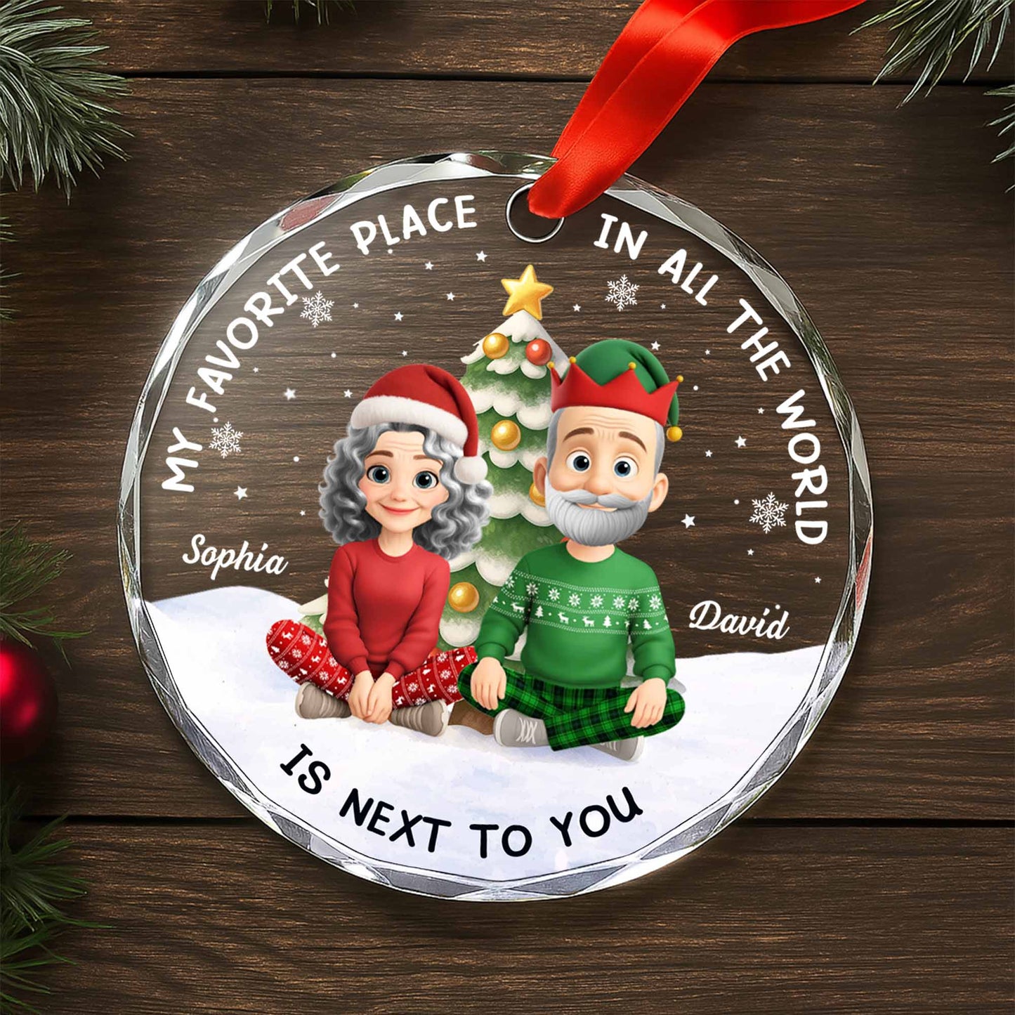 Favorite Place In All The World Next To You, Christmas Tree And Gifts