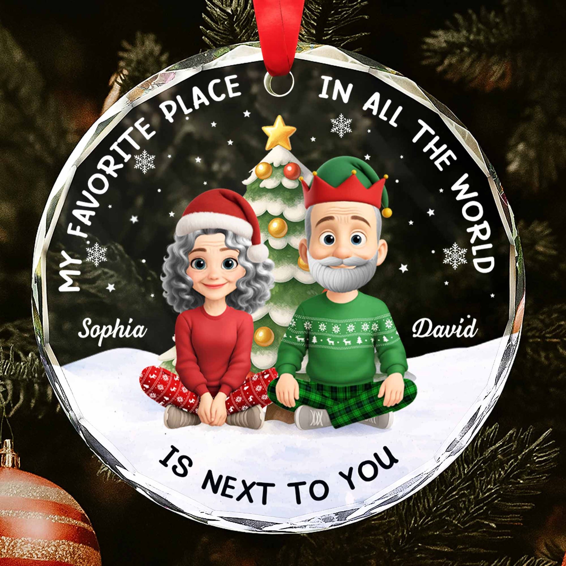 Favorite Place In All The World Next To You, Christmas Tree And Gifts