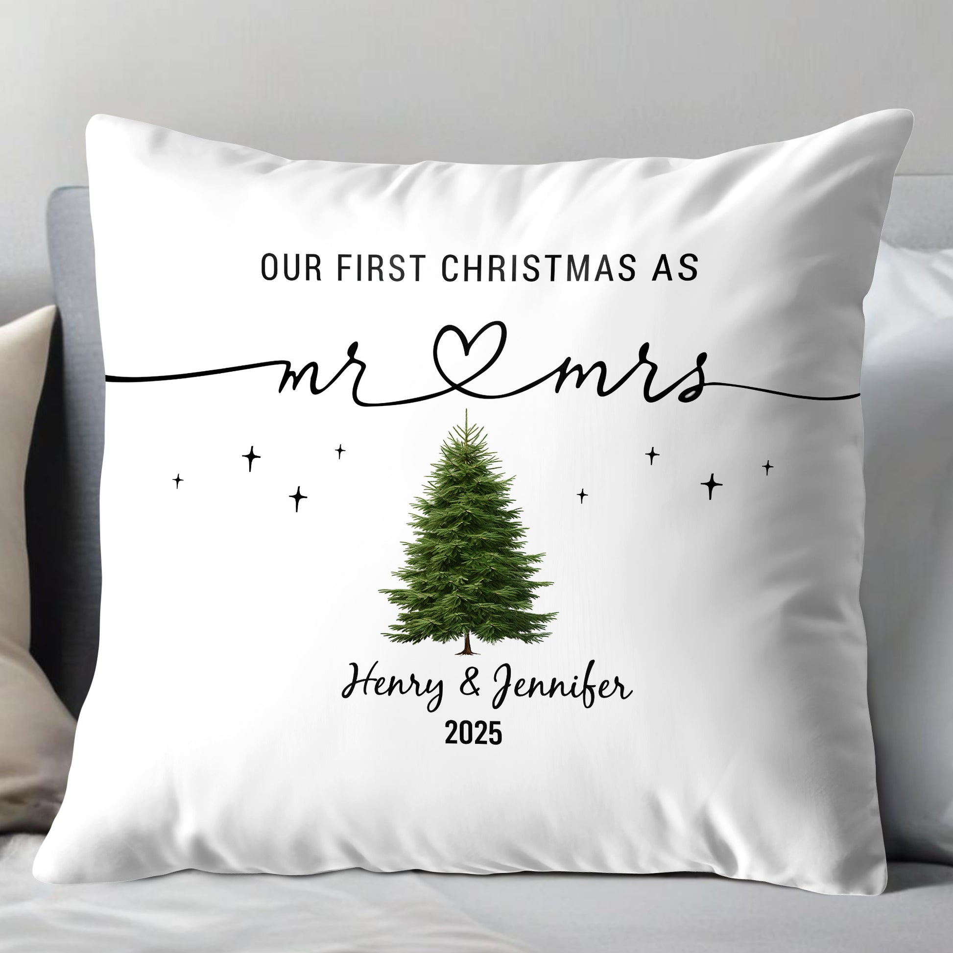 Our First Christmas As Mr & Mrs, Christmas Tree