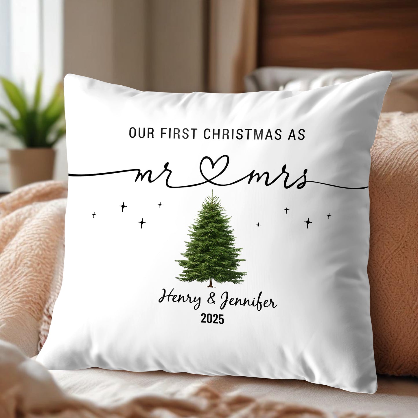 Our First Christmas As Mr & Mrs, Christmas Tree