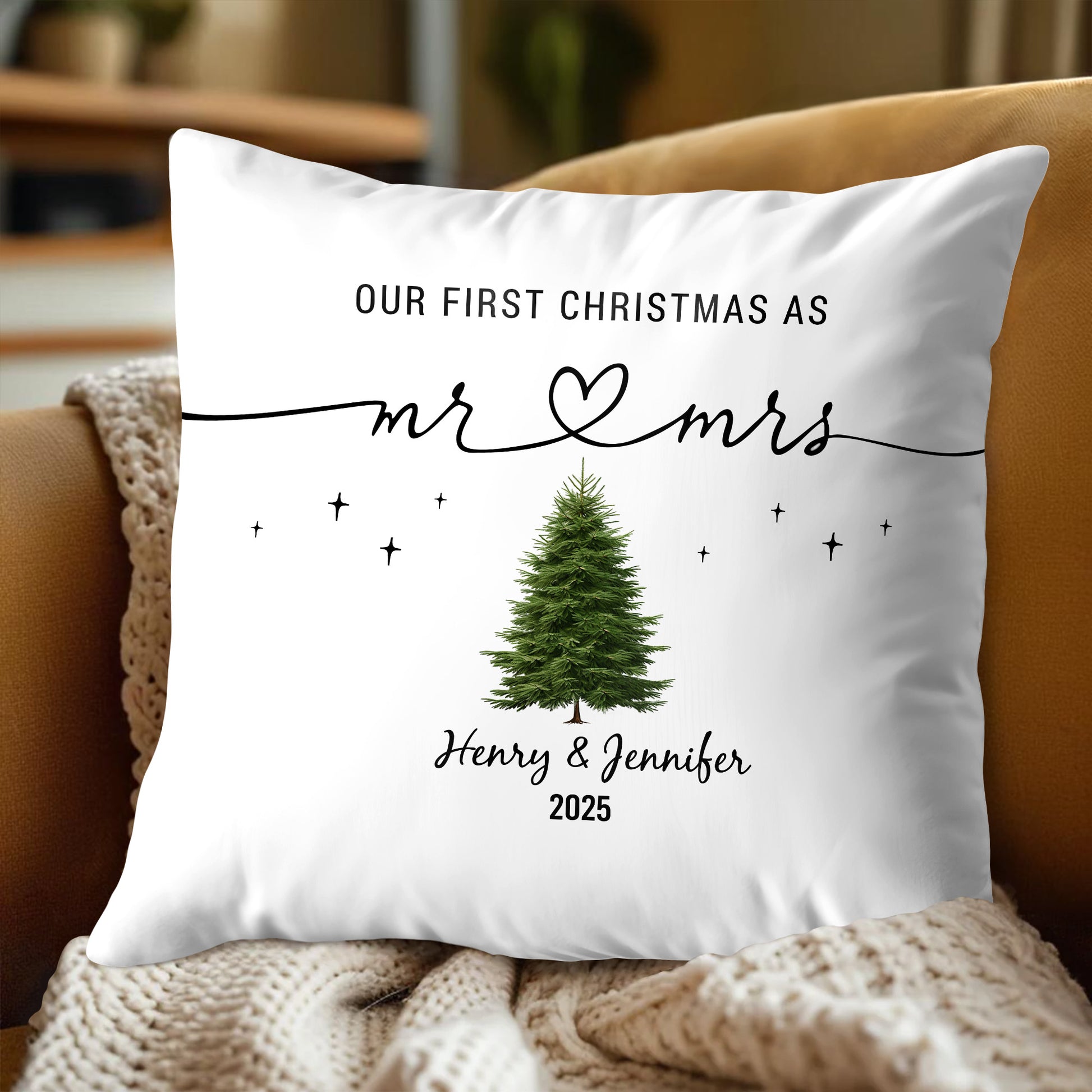 Our First Christmas As Mr & Mrs, Christmas Tree