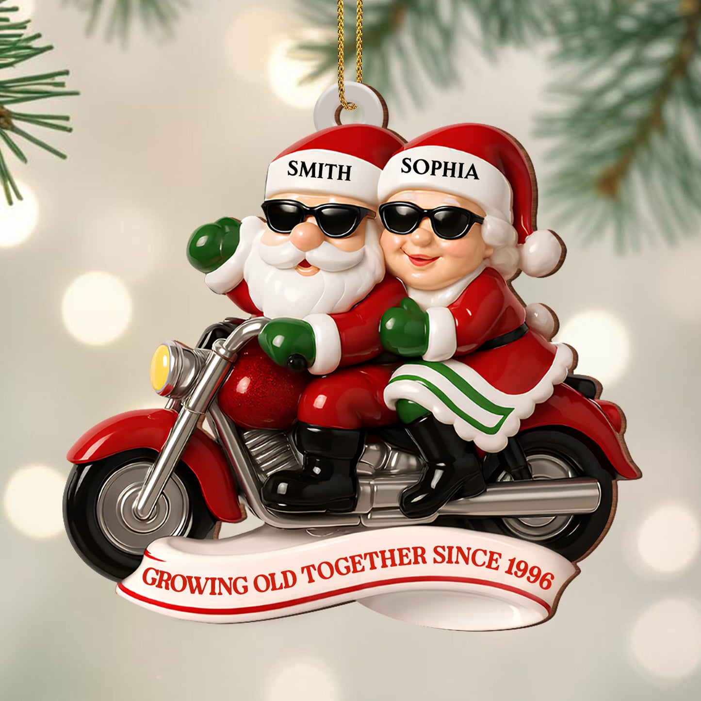 Growing Old Together Since, Santa Claus Motorcycle Ride