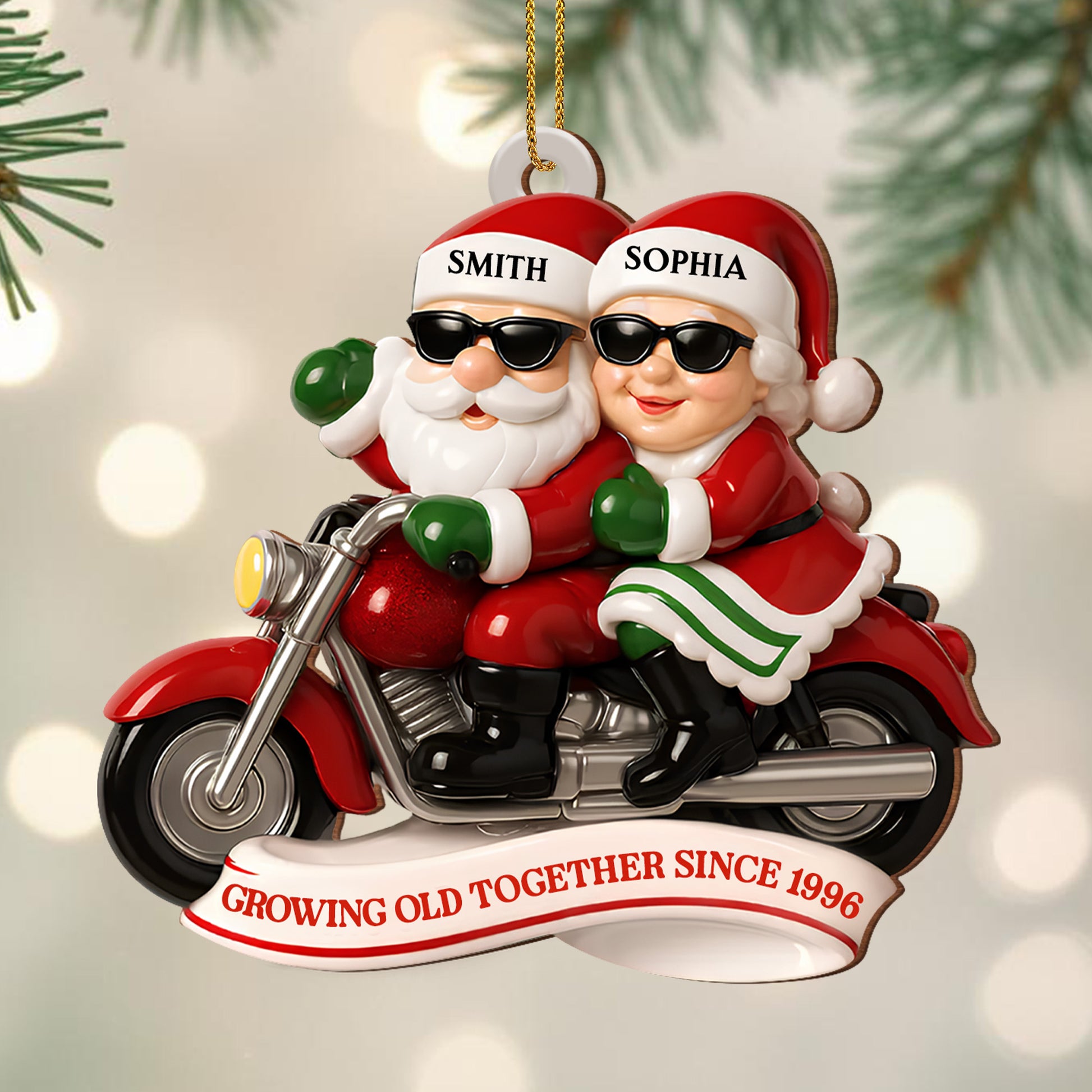 Growing Old Together Since, Santa Claus Motorcycle Ride