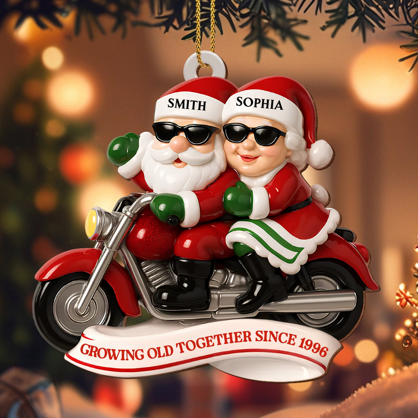 Growing Old Together Since, Santa Claus Motorcycle Ride