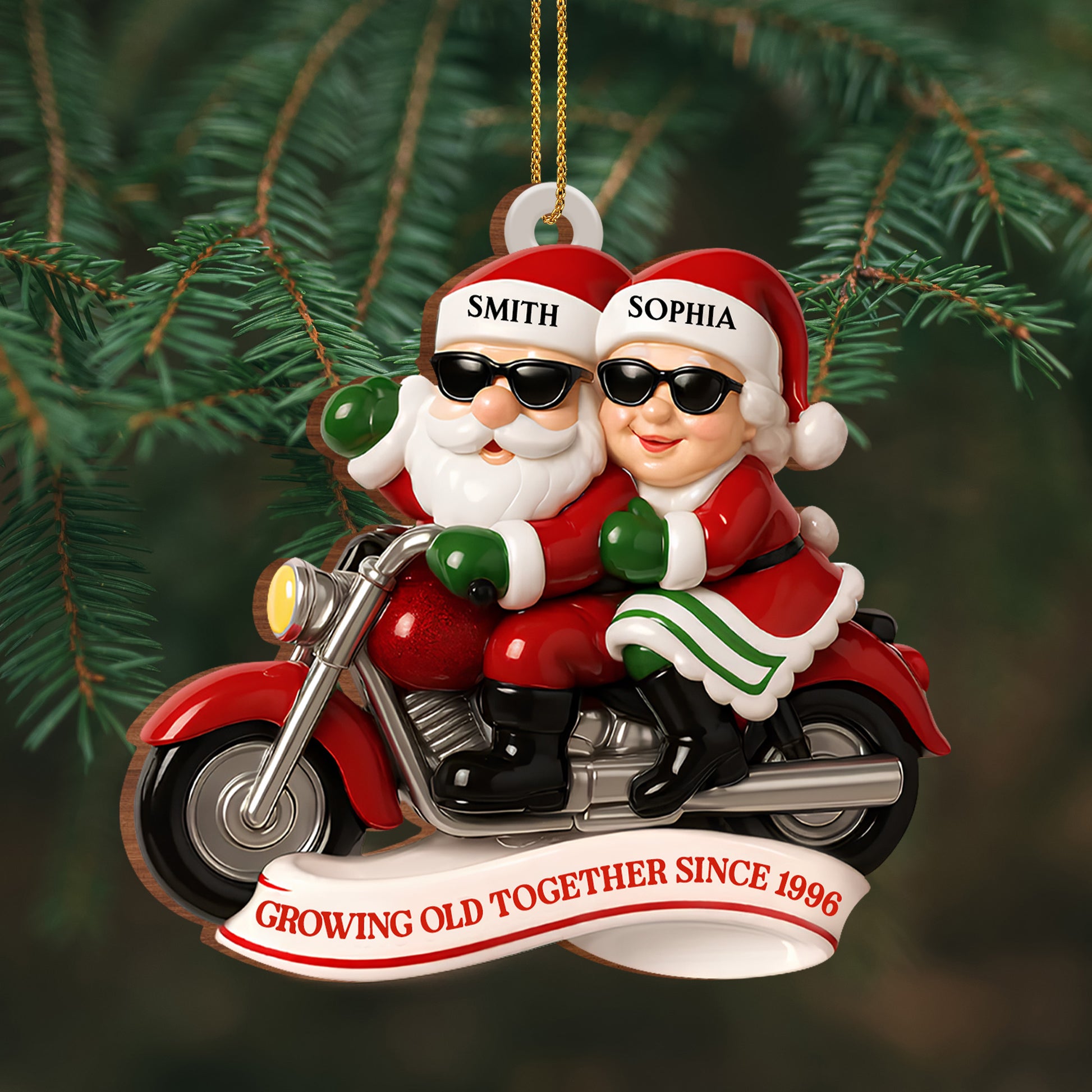 Growing Old Together Since, Santa Claus Motorcycle Ride