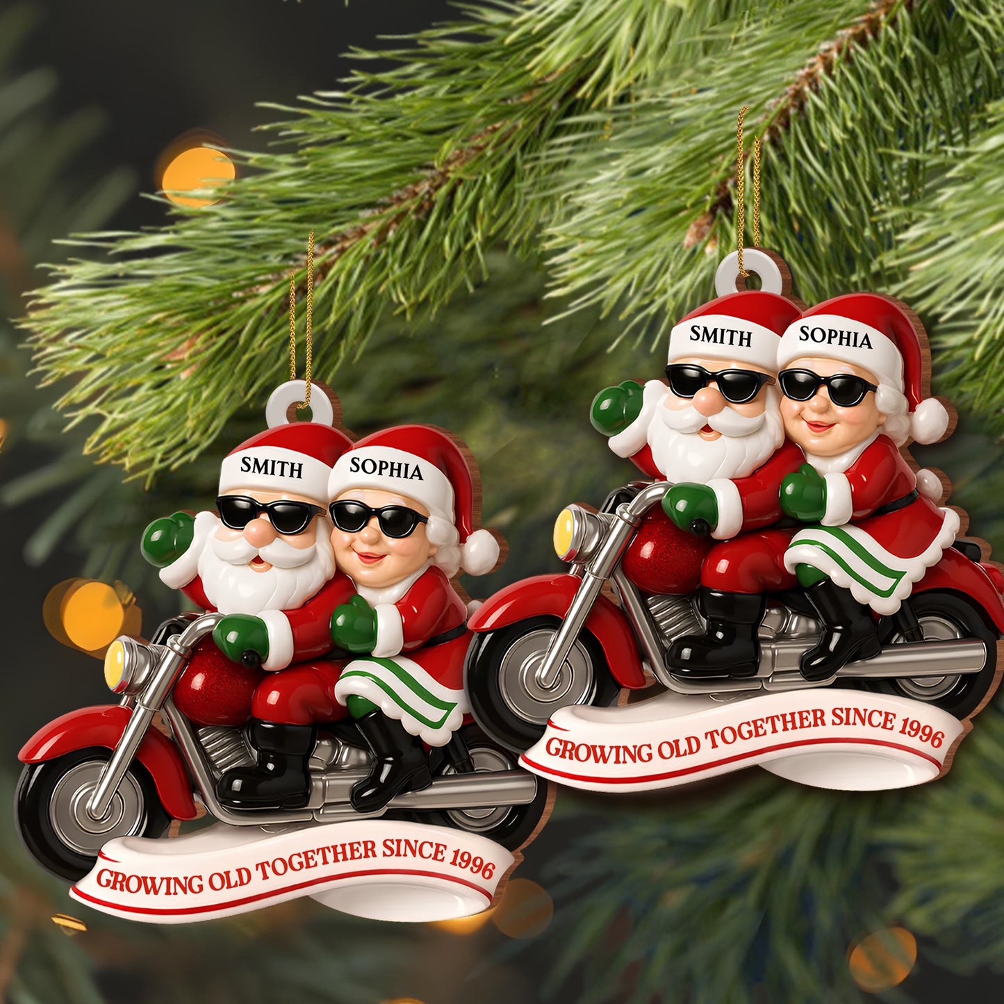 Growing Old Together Since, Santa Claus Motorcycle Ride