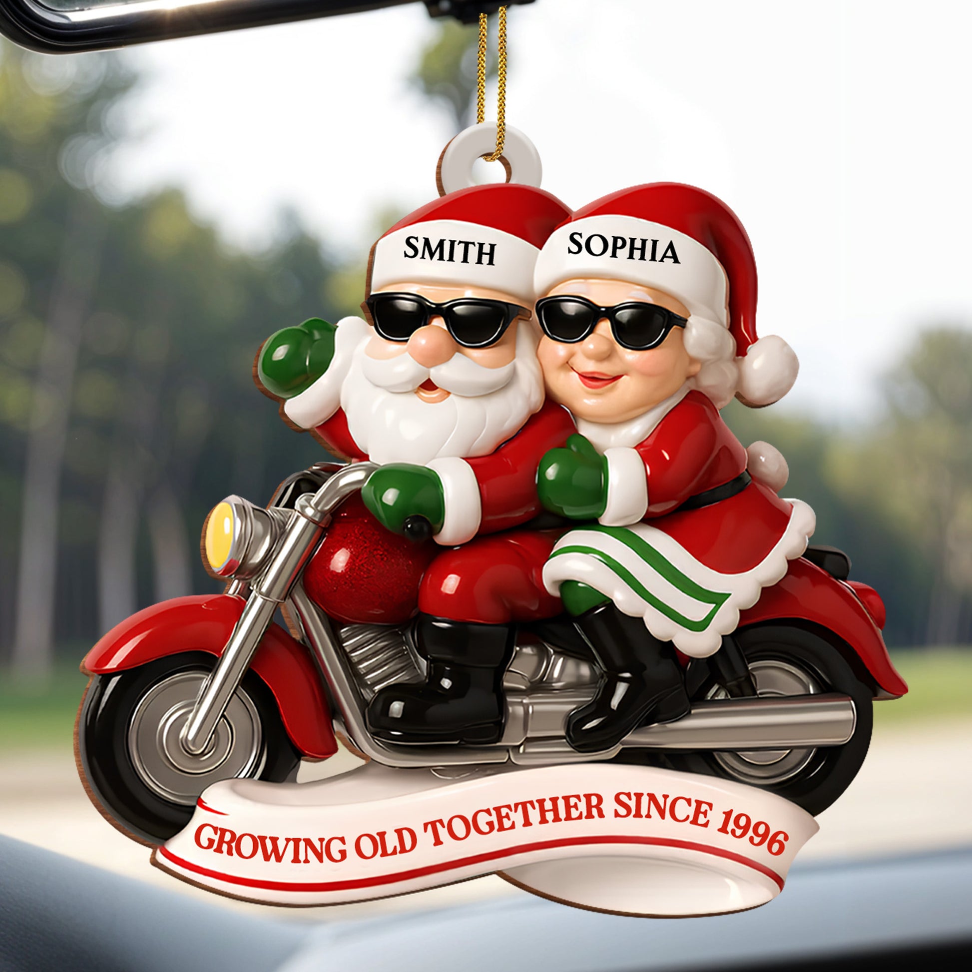 Growing Old Together Since, Santa Claus Motorcycle Ride