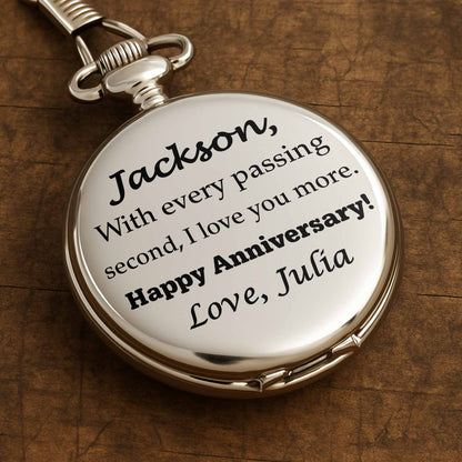 With Every Passing Second, I Love You More, Happy Anniversary