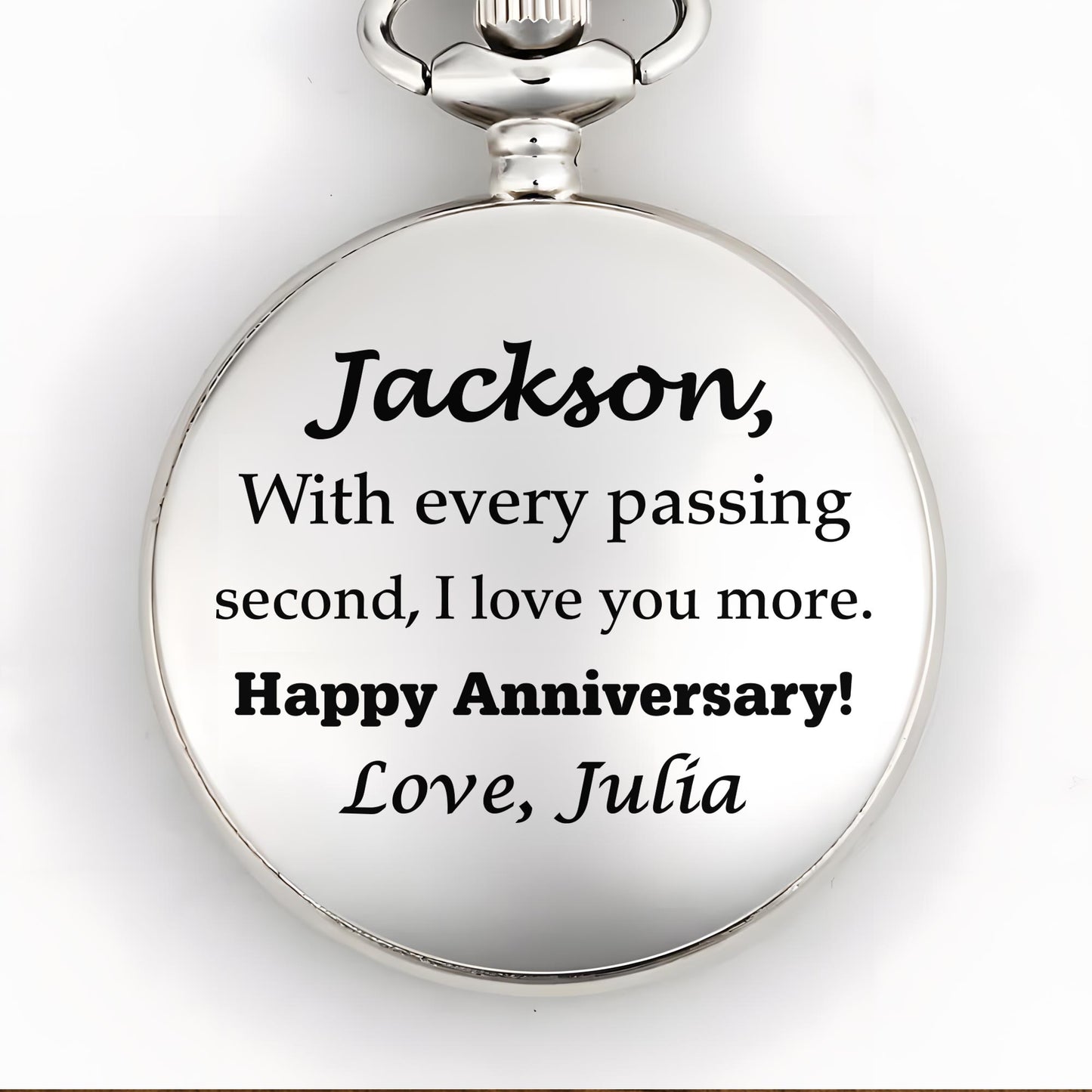 With Every Passing Second, I Love You More, Happy Anniversary