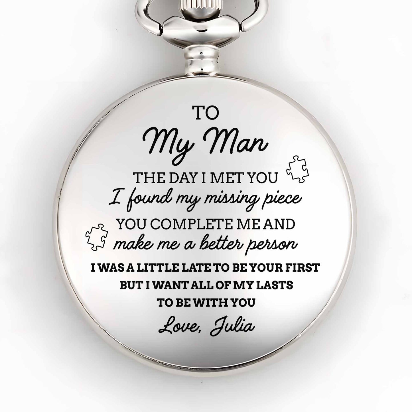 To My Man, The Day I Met You, Puzzle Pieces