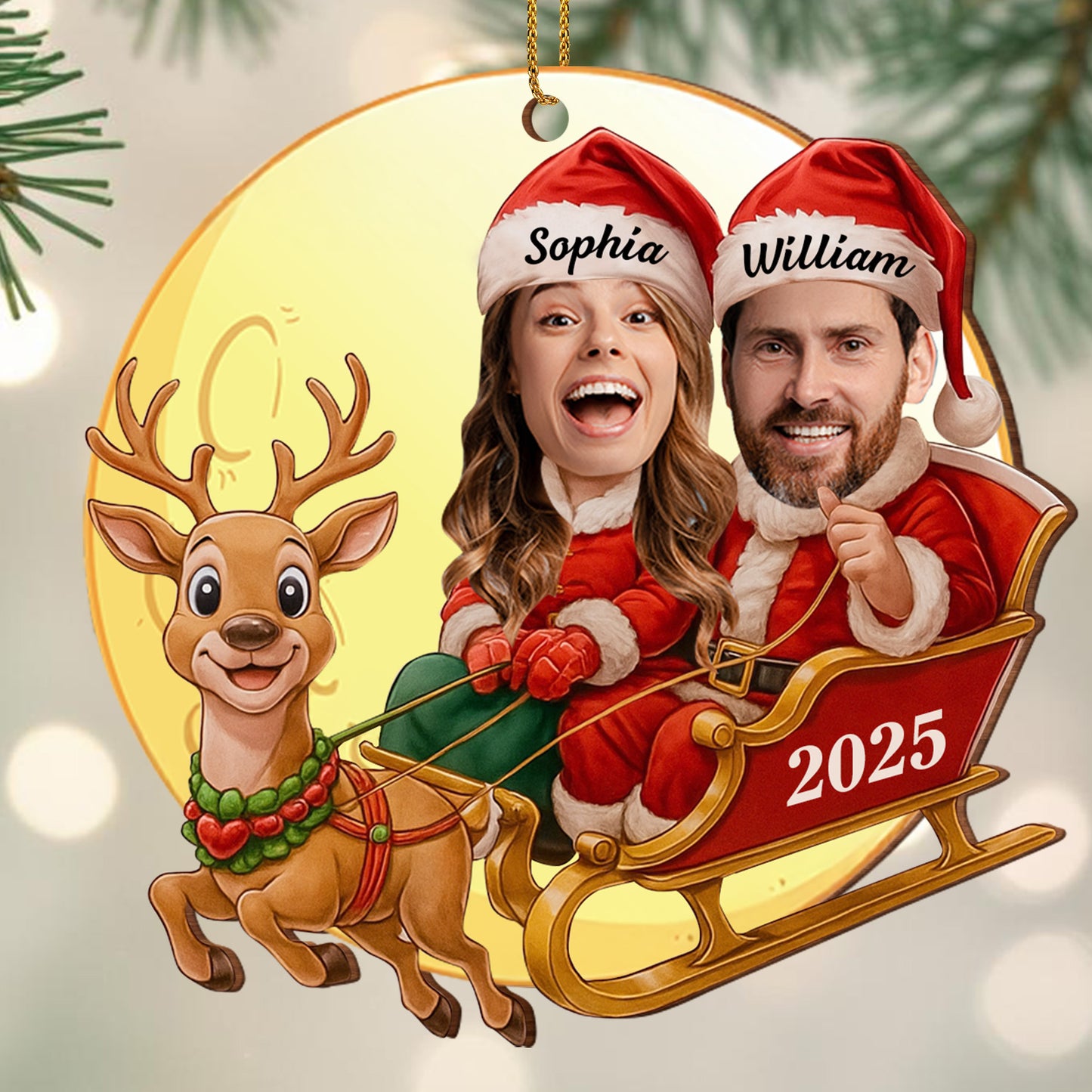 Create A Unique Holiday Memory With Santa And Reindeer