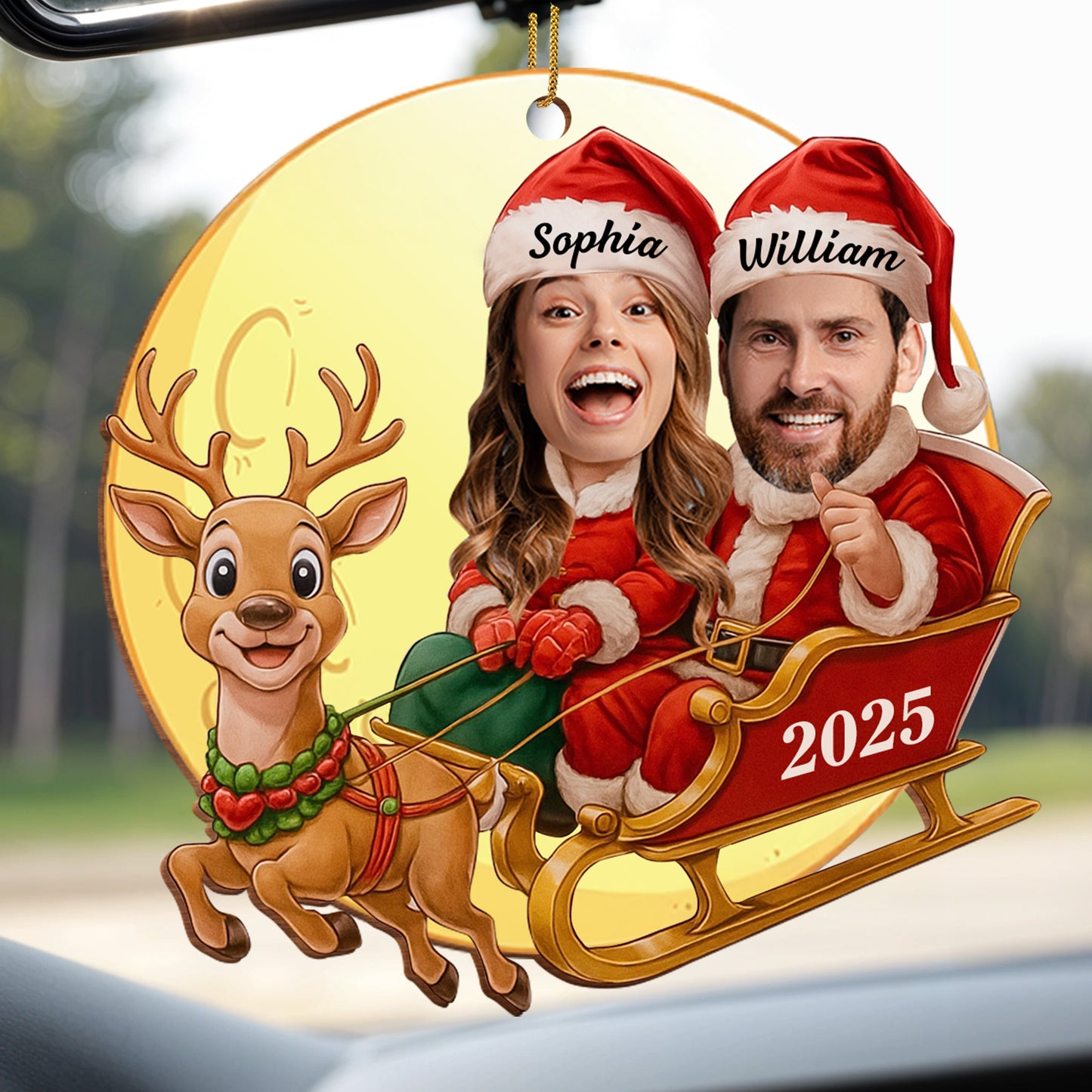 Create A Unique Holiday Memory With Santa And Reindeer